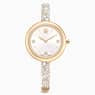 Swarovski Sublima Bangle Watch Swiss Made Metal Bracelet Gold Tone Champagne Gold-Tone Finish SW5734635