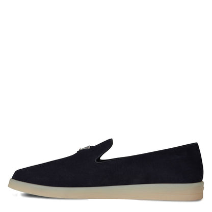  Suede Slippers Navy