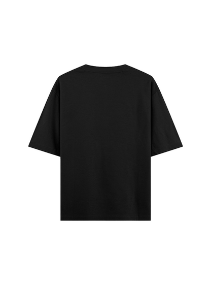 Talk Sweet To Me Tshirt In Black Regular Fit