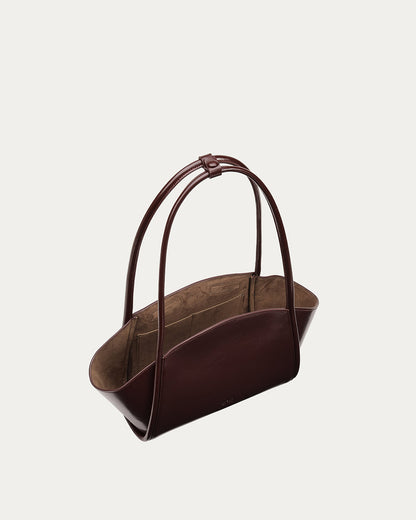 Freja Sylvie Bag Raisin Gloss