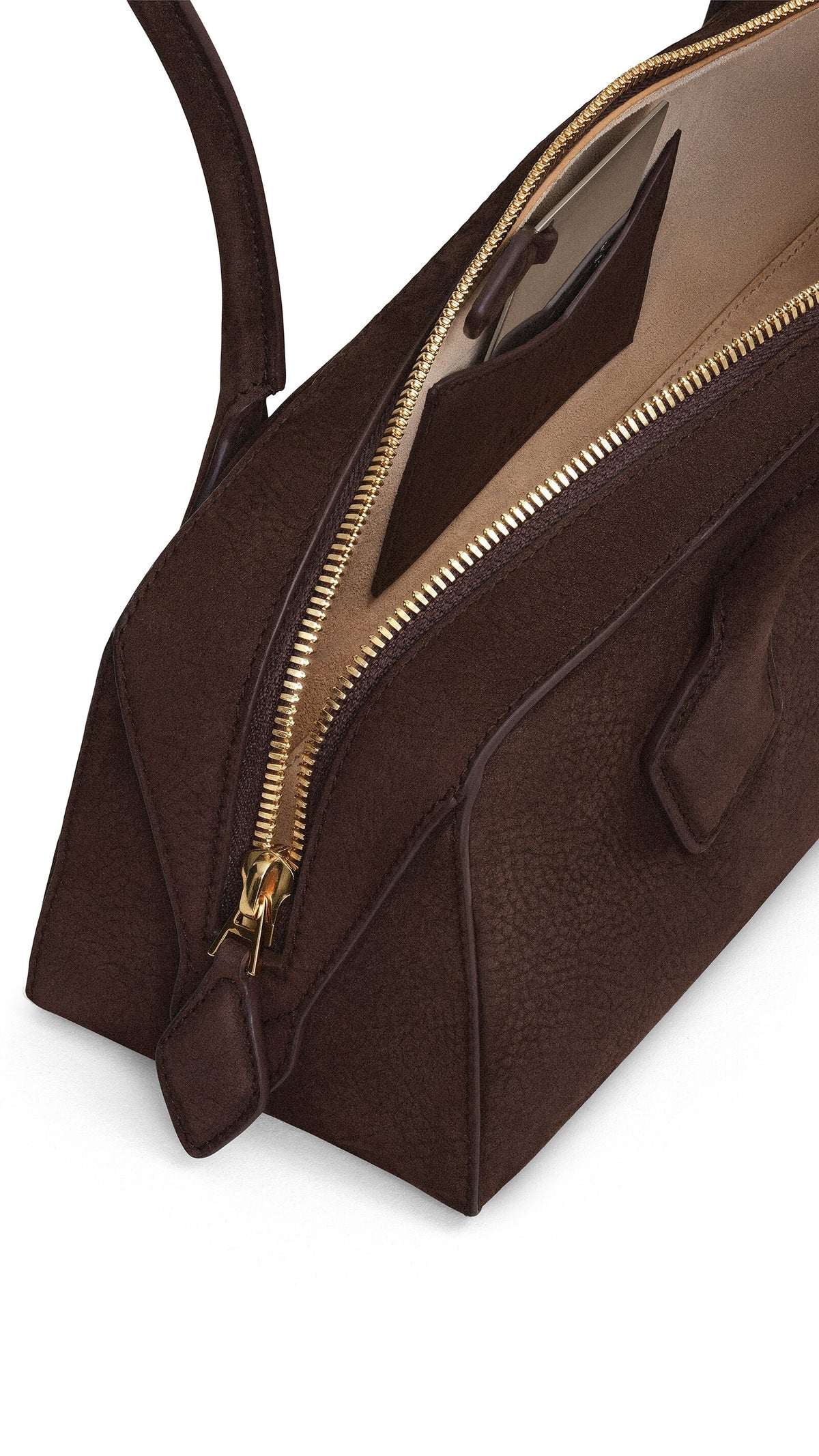 Alaïa Le Teckel Medium Bag In Nubuck