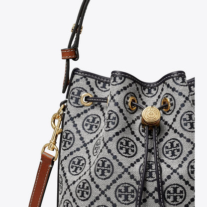 Tory Burch T Monogram Bucket Bag Tory Navy