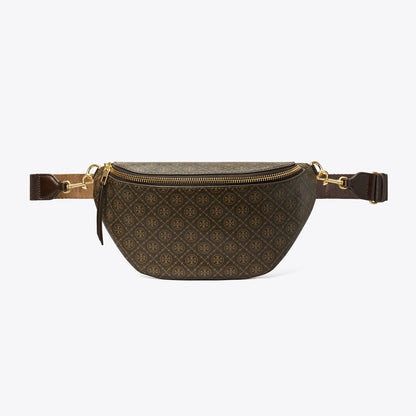 Tory Burch T Monogram Coated Canvas Belt Bag French Press