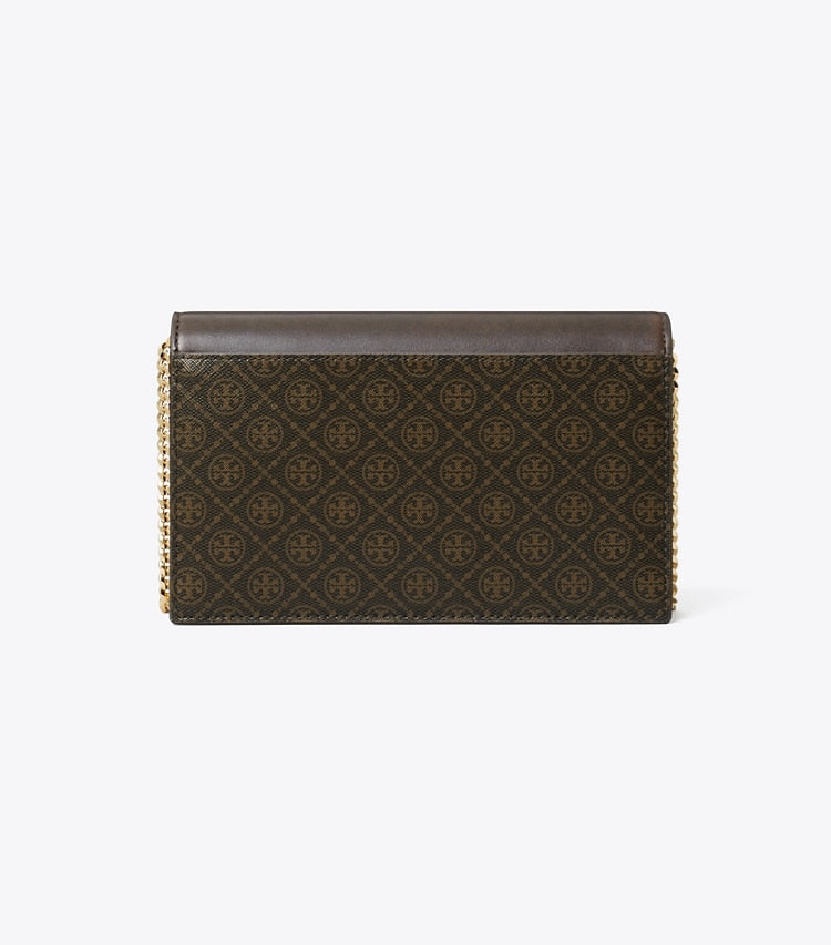 T Monogram Coated Canvas Envelope Crossbody French Press French Press
