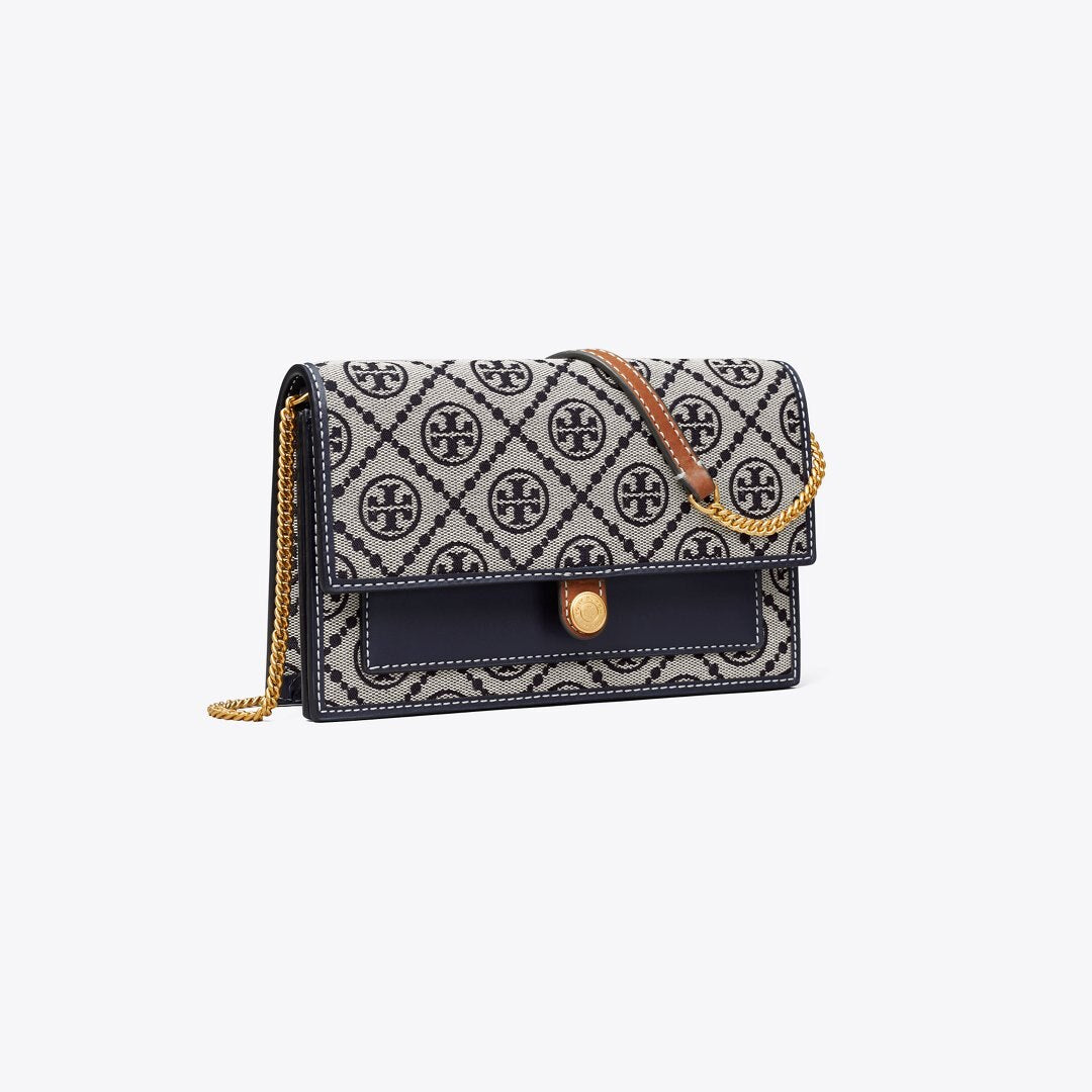 Tory Burch T Monogram Crossbody Tory Navy