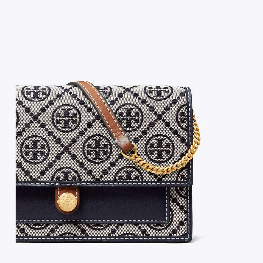 Tory Burch T Monogram Crossbody Tory Navy