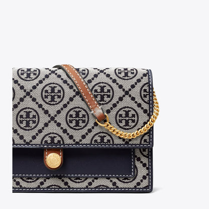 Tory Burch T Monogram Crossbody Tory Navy