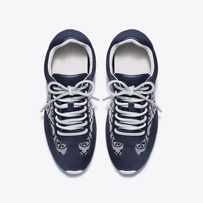 Tory Burch T Monogram Field Sneaker NAVY T MONOGRAM / NEW NAVY / NEW NAVY