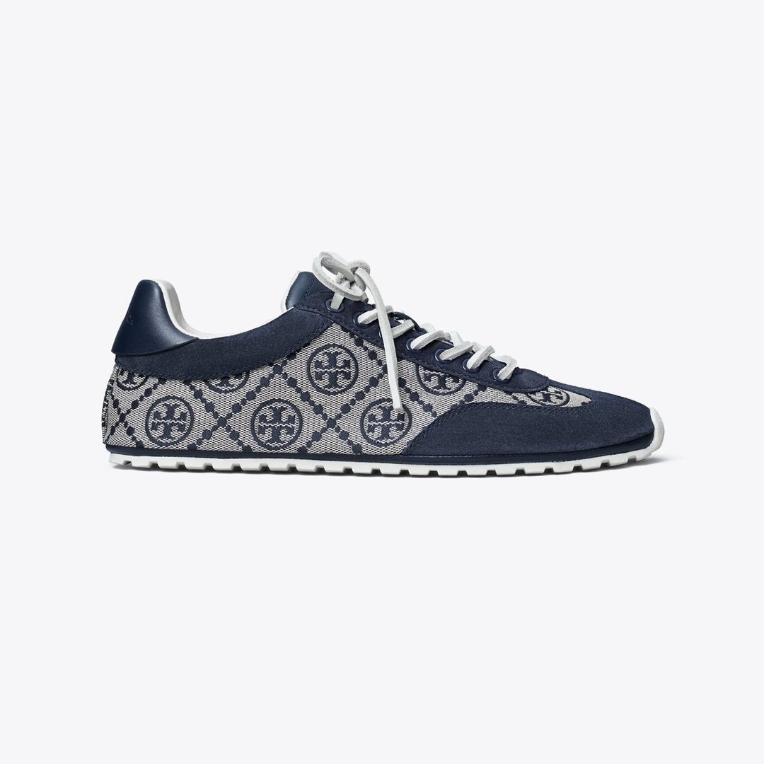 Tory Burch T Monogram Field Sneaker NAVY T MONOGRAM / NEW NAVY / NEW NAVY