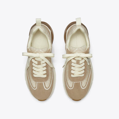 Tory Burch T Monogram Good Luck Trainer BIRCH / AVOLA