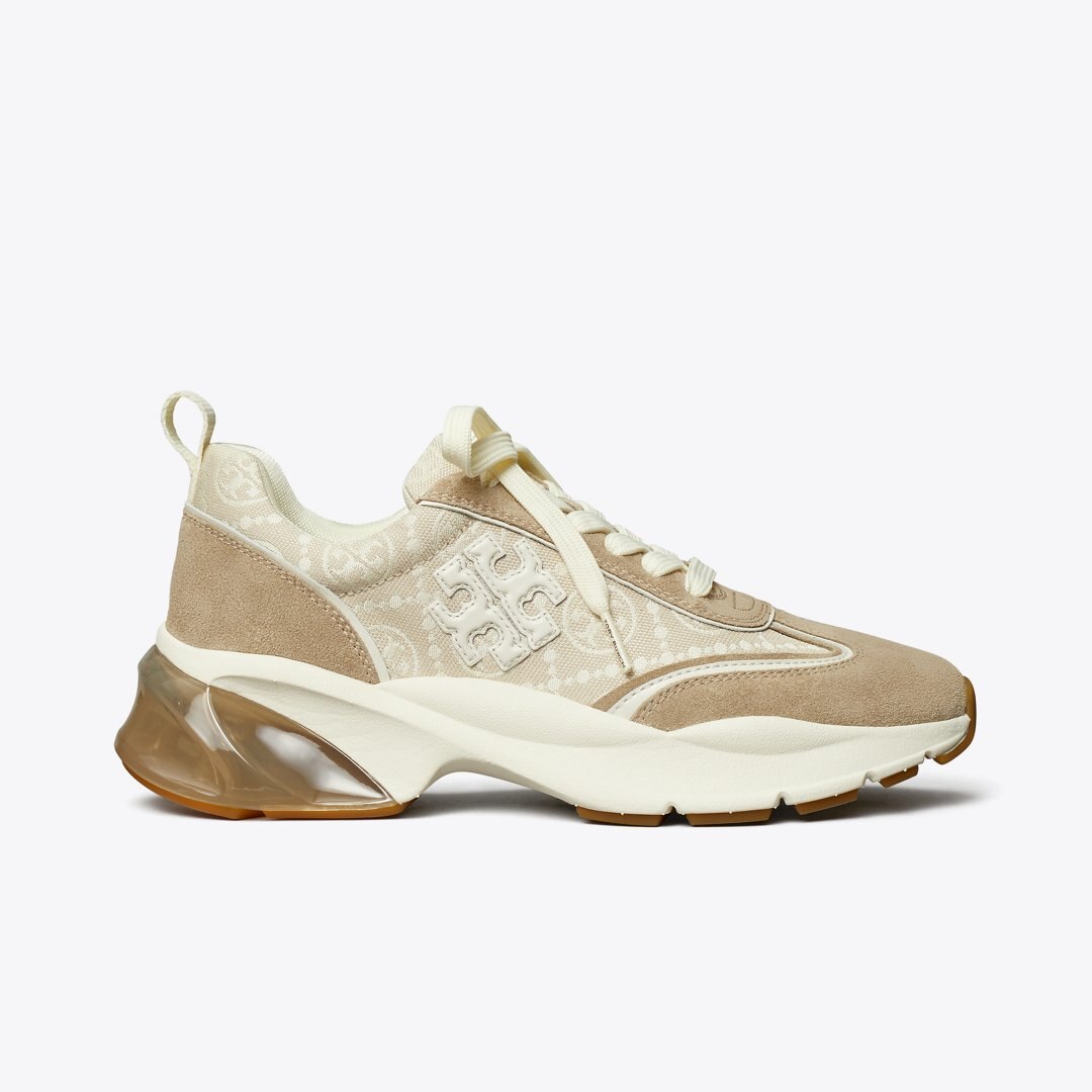 Tory Burch T Monogram Good Luck Trainer BIRCH / AVOLA