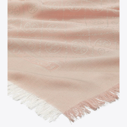 Tory Burch T Monogram Jacquard Traveler Pink Frost