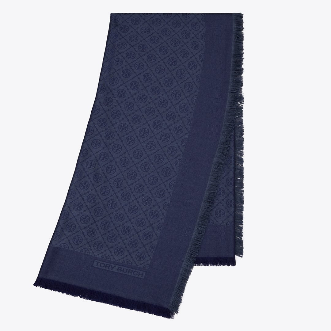Tory Burch T Monogram Jacquard Traveler Tory Navy