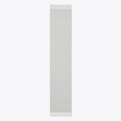 Tory Burch T Monogram Oblong Scarf Gray