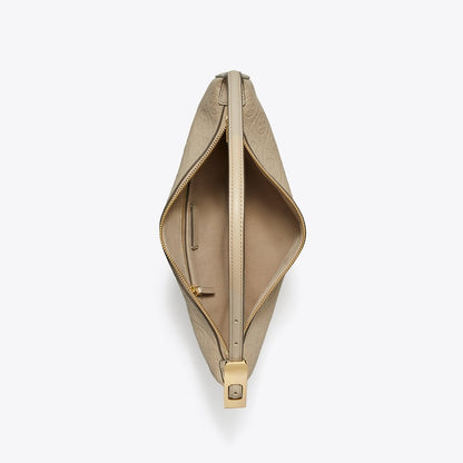 Tory Burch T Monogram Pebbled Small Balloon Bag Fresh Clay