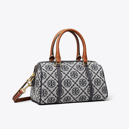Tory Burch T Monogram Petite Barrel Bag Tory Navy