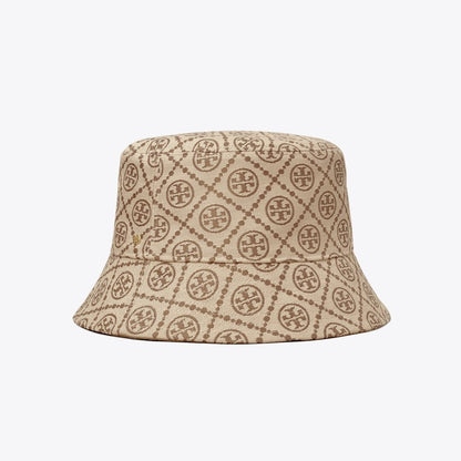 Tory Burch T Monogram Short-Brim Bucket Hat Hazel