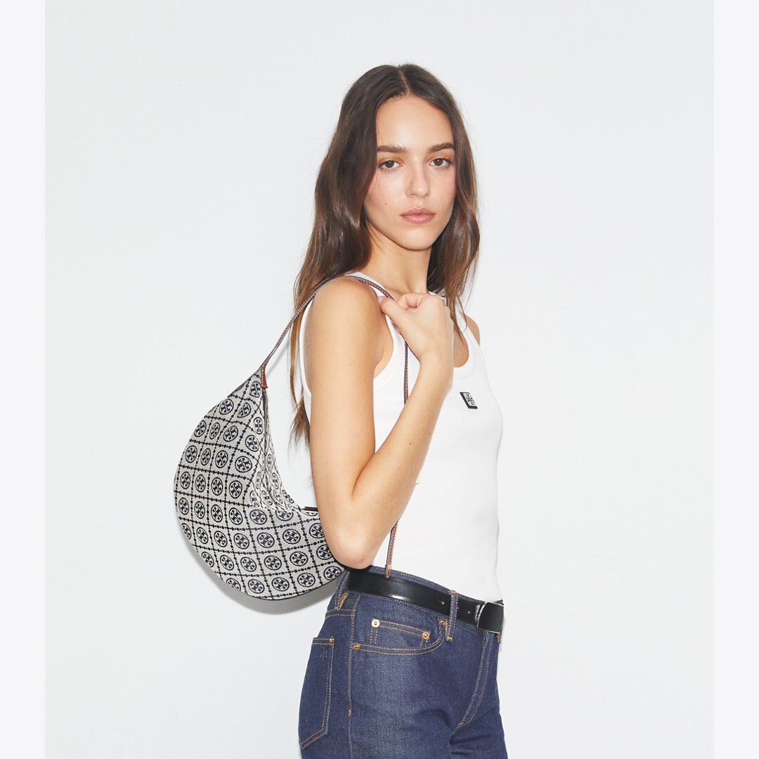 Tory Burch T Monogram Small Balloon Bag Tory Navy