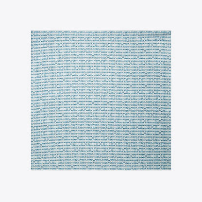 Tory Burch T Monogram Sublime Silk Scarf Blue