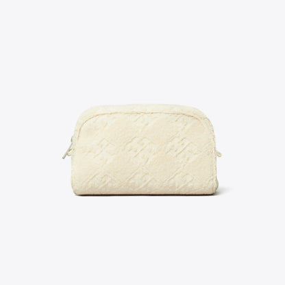 Tory Burch T Monogram Terry Pouch Pearl