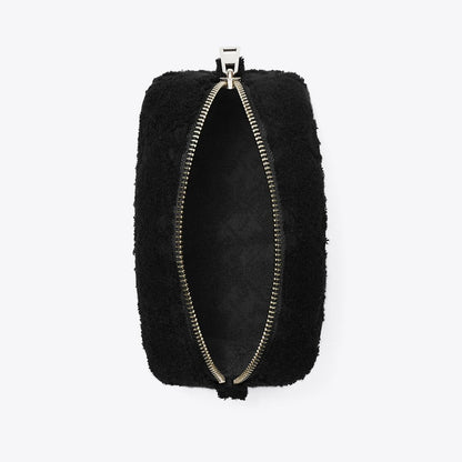 Tory Burch T Monogram Terry Pouch Black