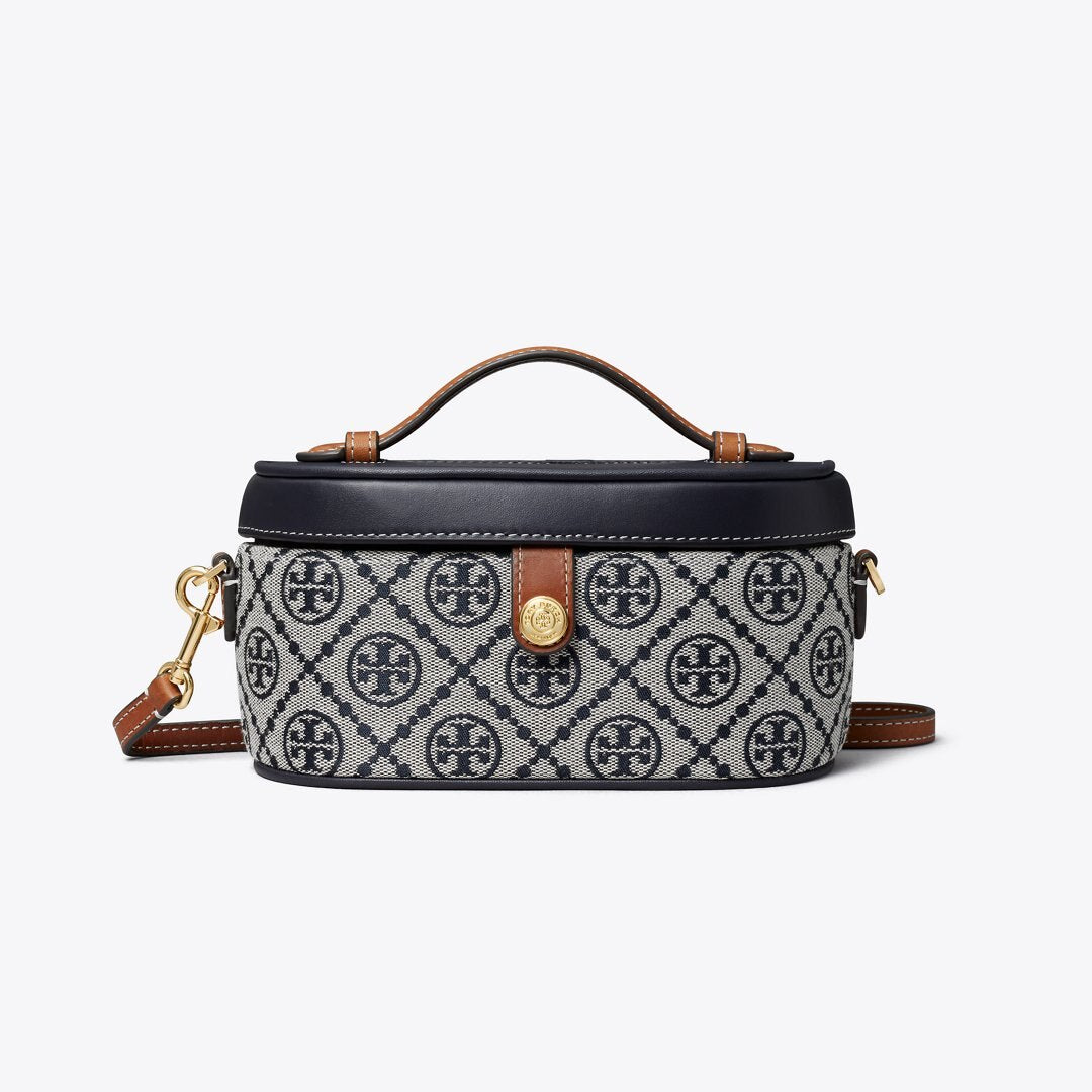 Tory Burch T Monogram Vanity Case Tory Navy