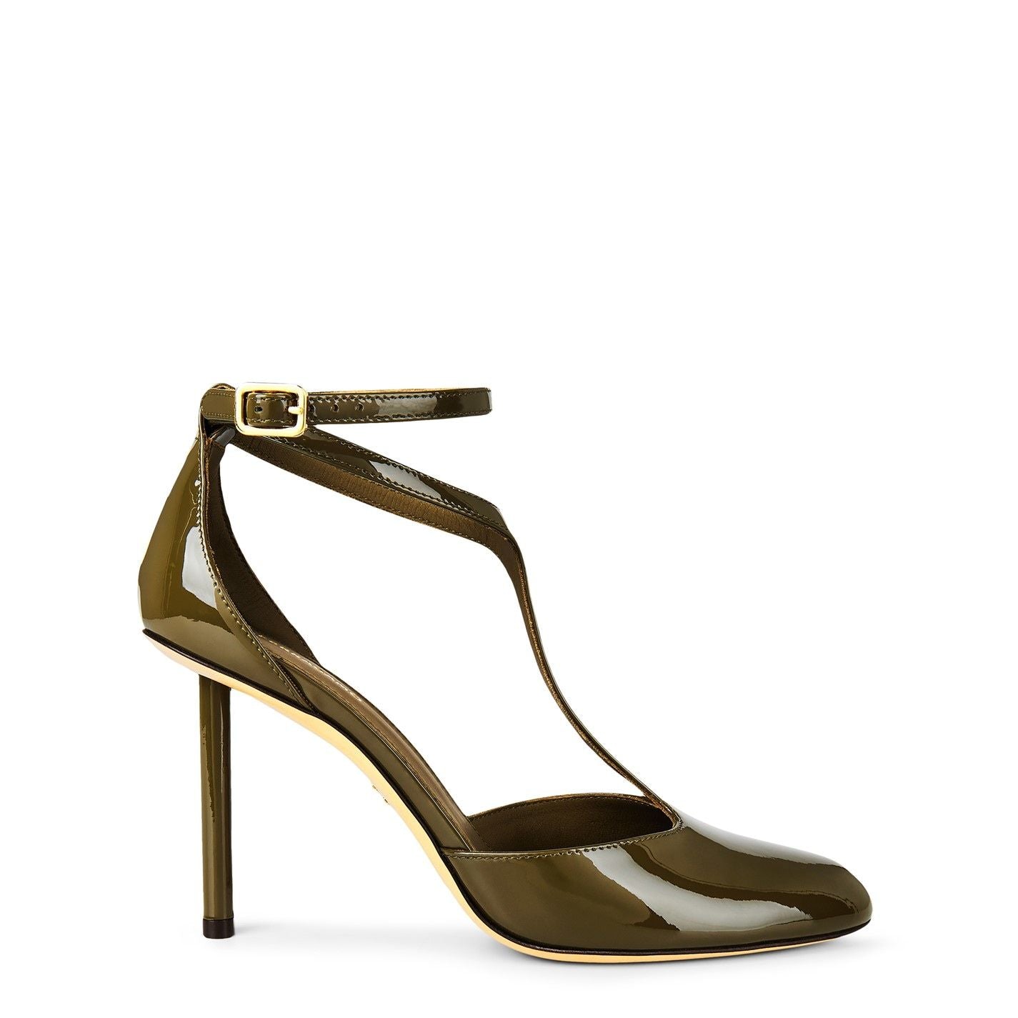  T-Strap Pumps Green