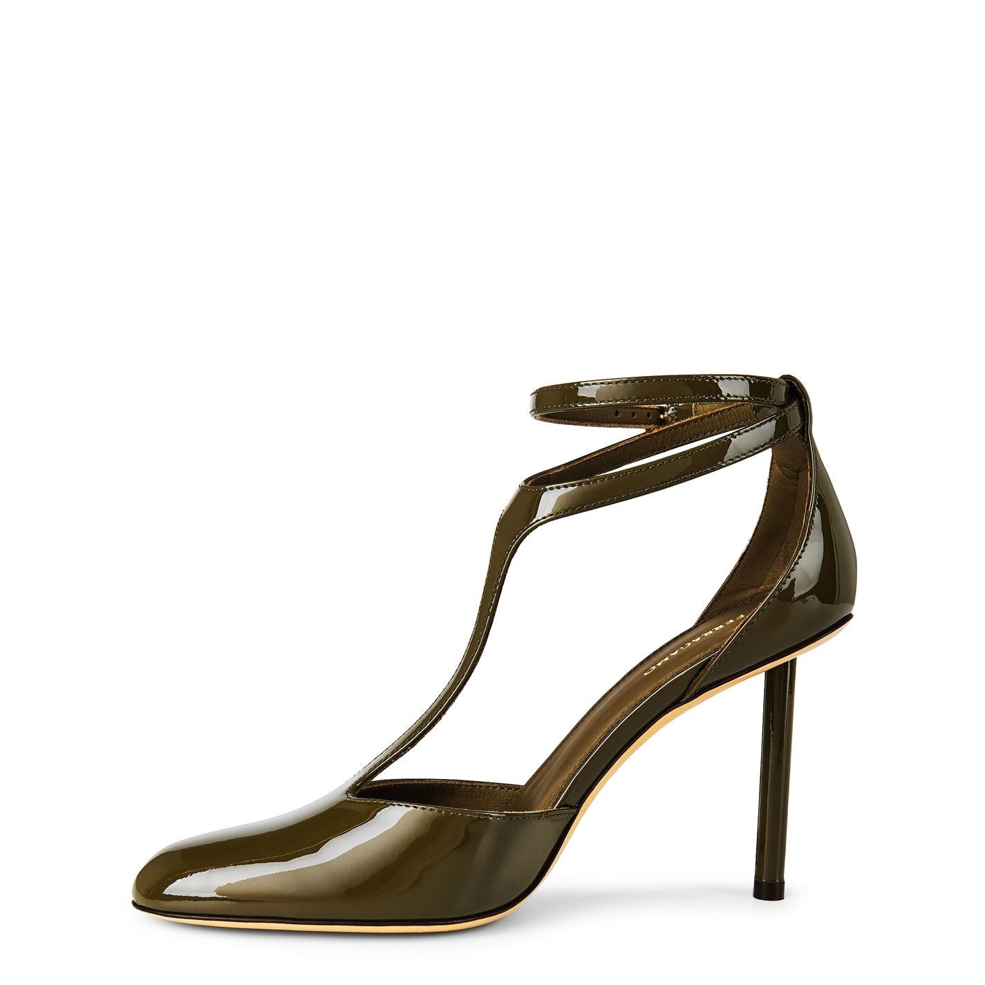  T-Strap Pumps Green