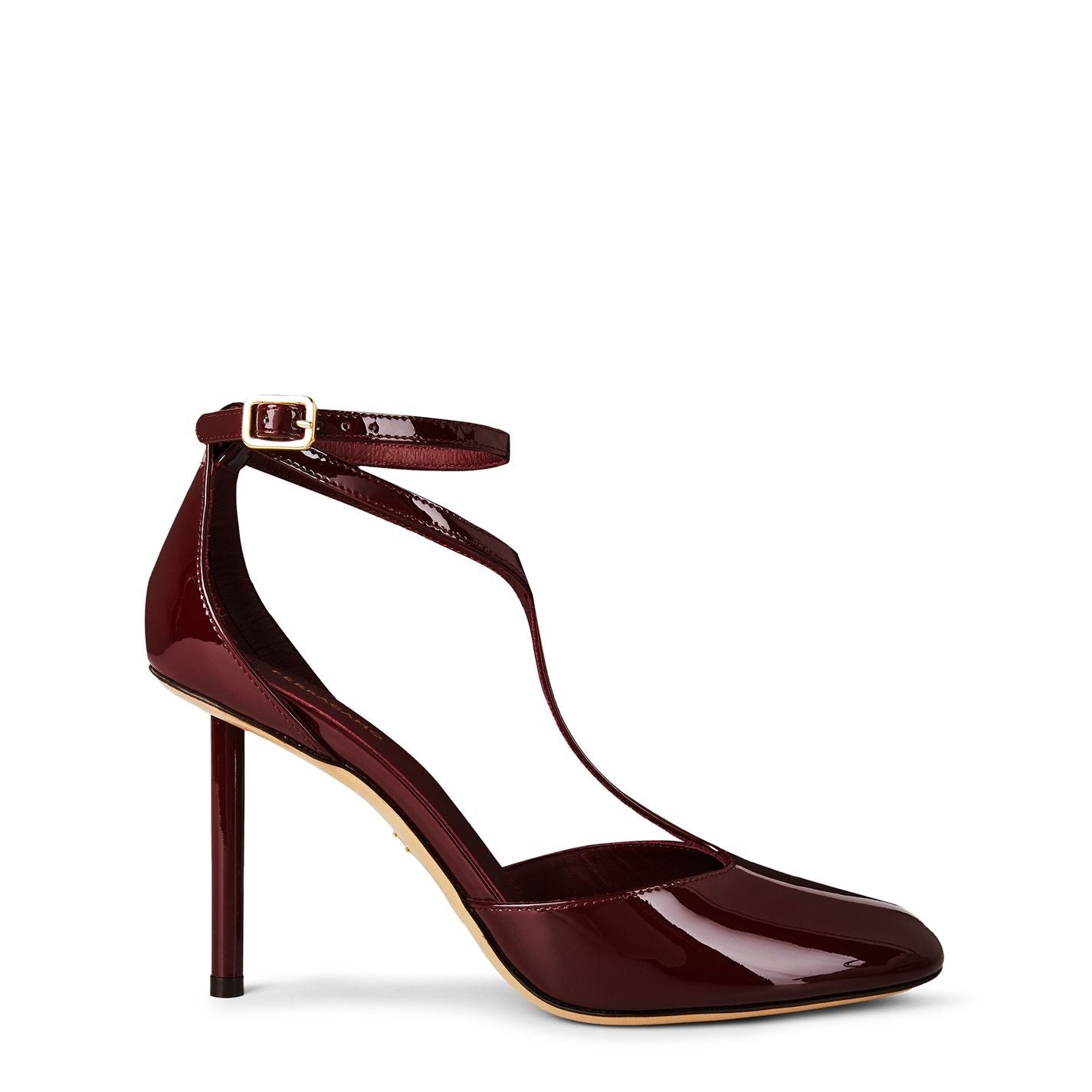  T-Strap Pumps Red