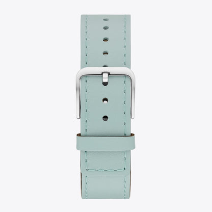 Tory Burch T Watch LIGHT BLUE/FAUX CROC GREY