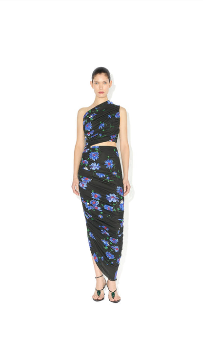 Alaïa Printed Cutout Dress