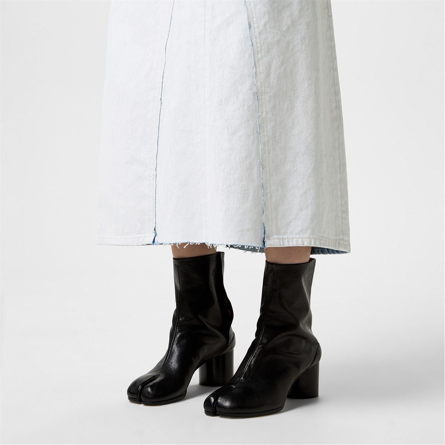  Tabi Ankle Boots 60mm Black