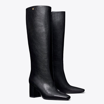 Tory Burch Tall Banana Boot PERFECT BLACK