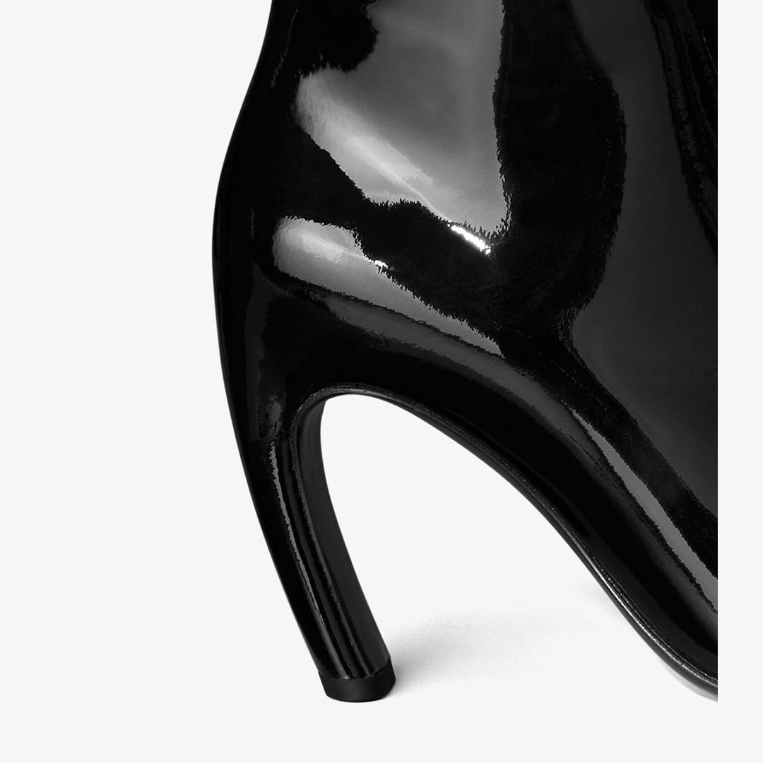 Tory Burch Tall Patent Boot PERFECT BLACK