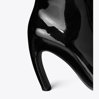 Tory Burch Tall Patent Boot PERFECT BLACK