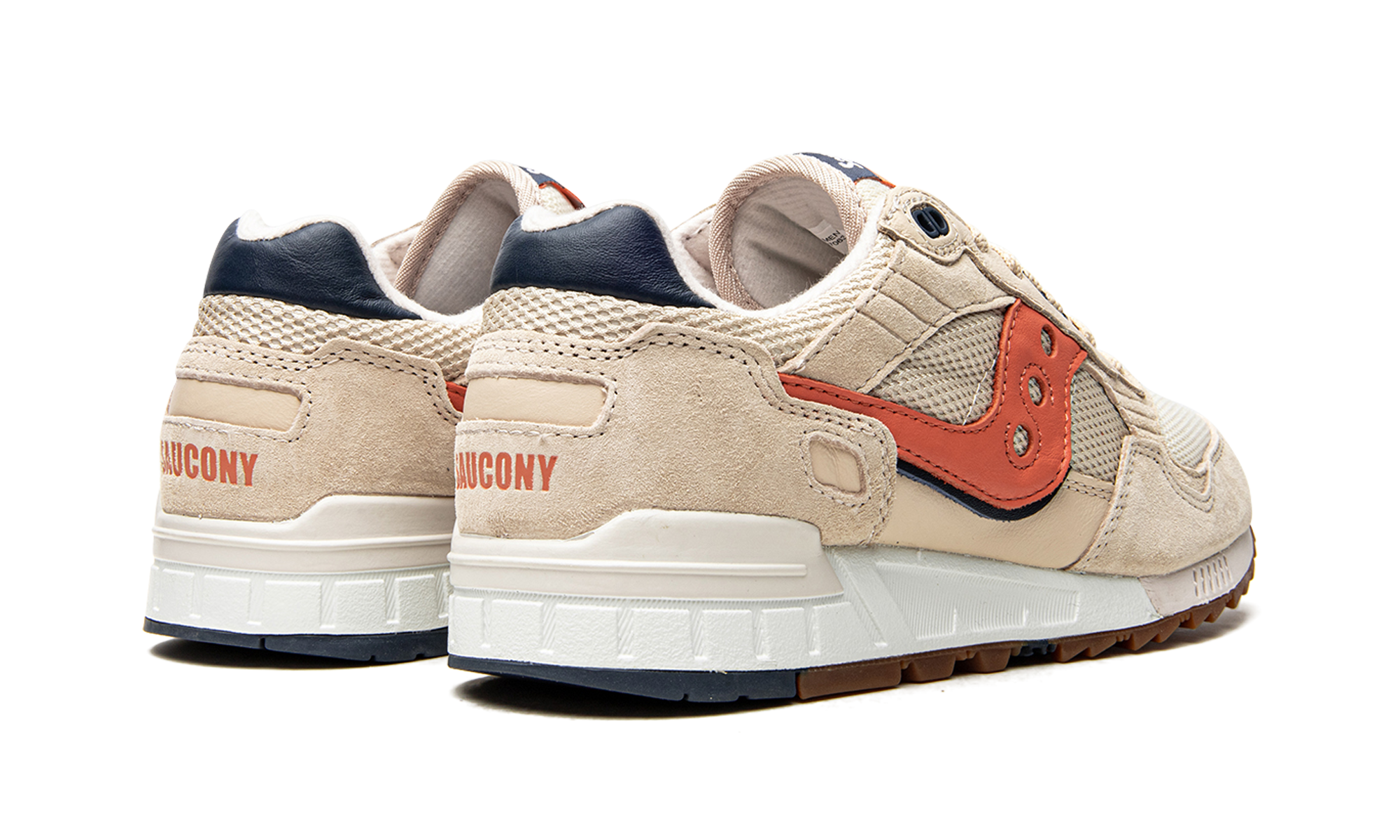 Saucony Shadow 5000 Premium Beige Orange Navy