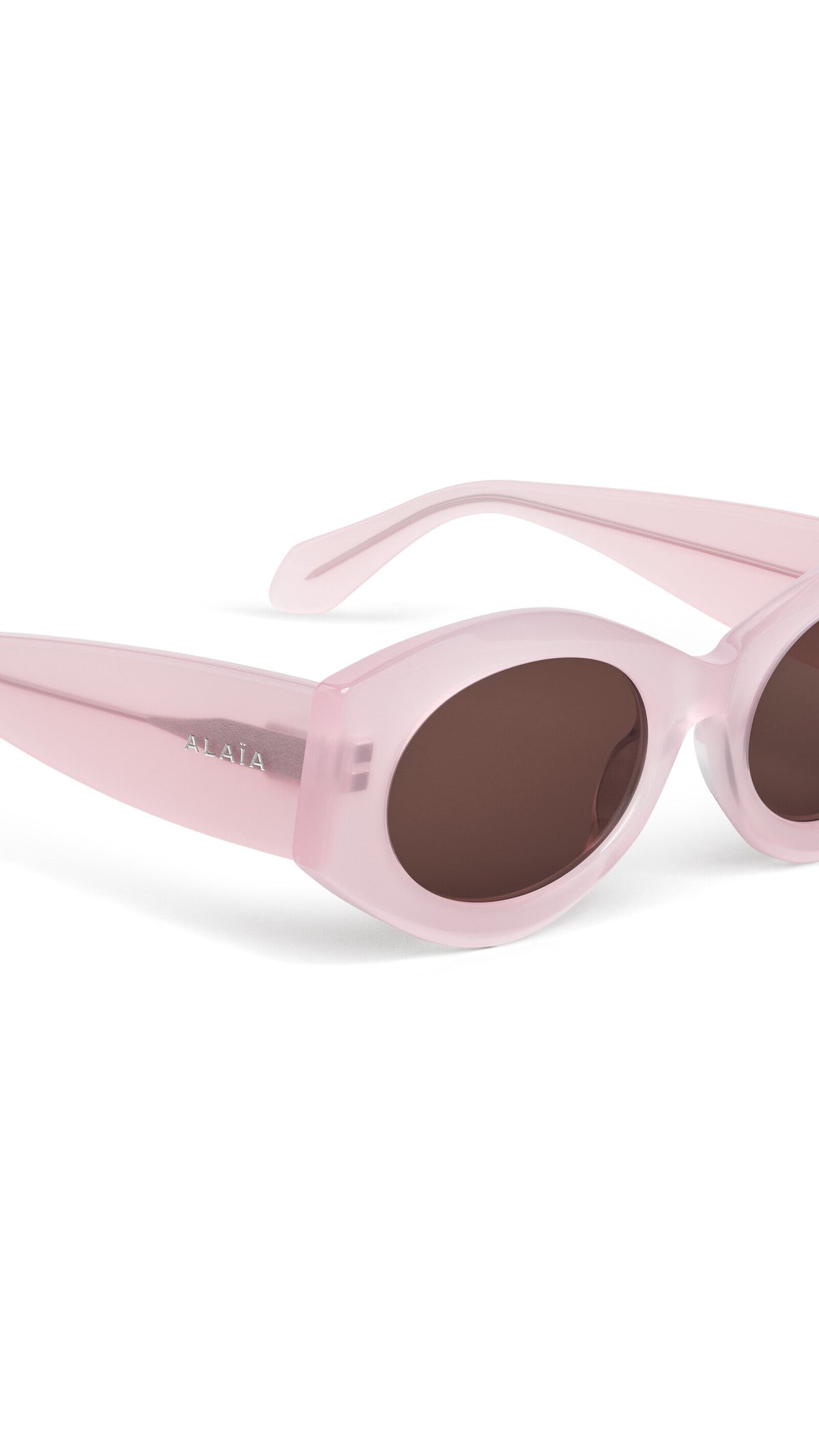 Alaïa Oval Sunglasses