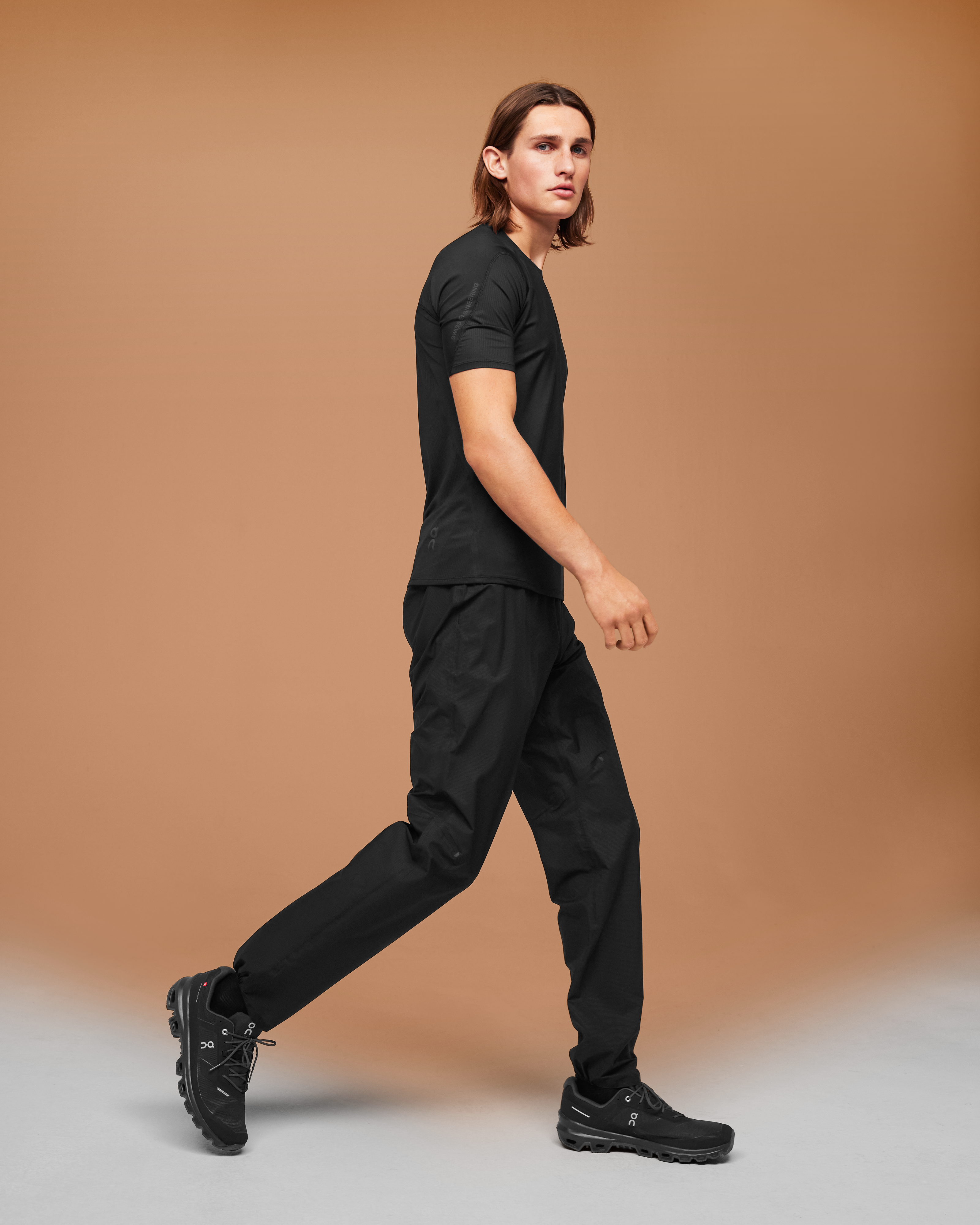 on ultra pants Black