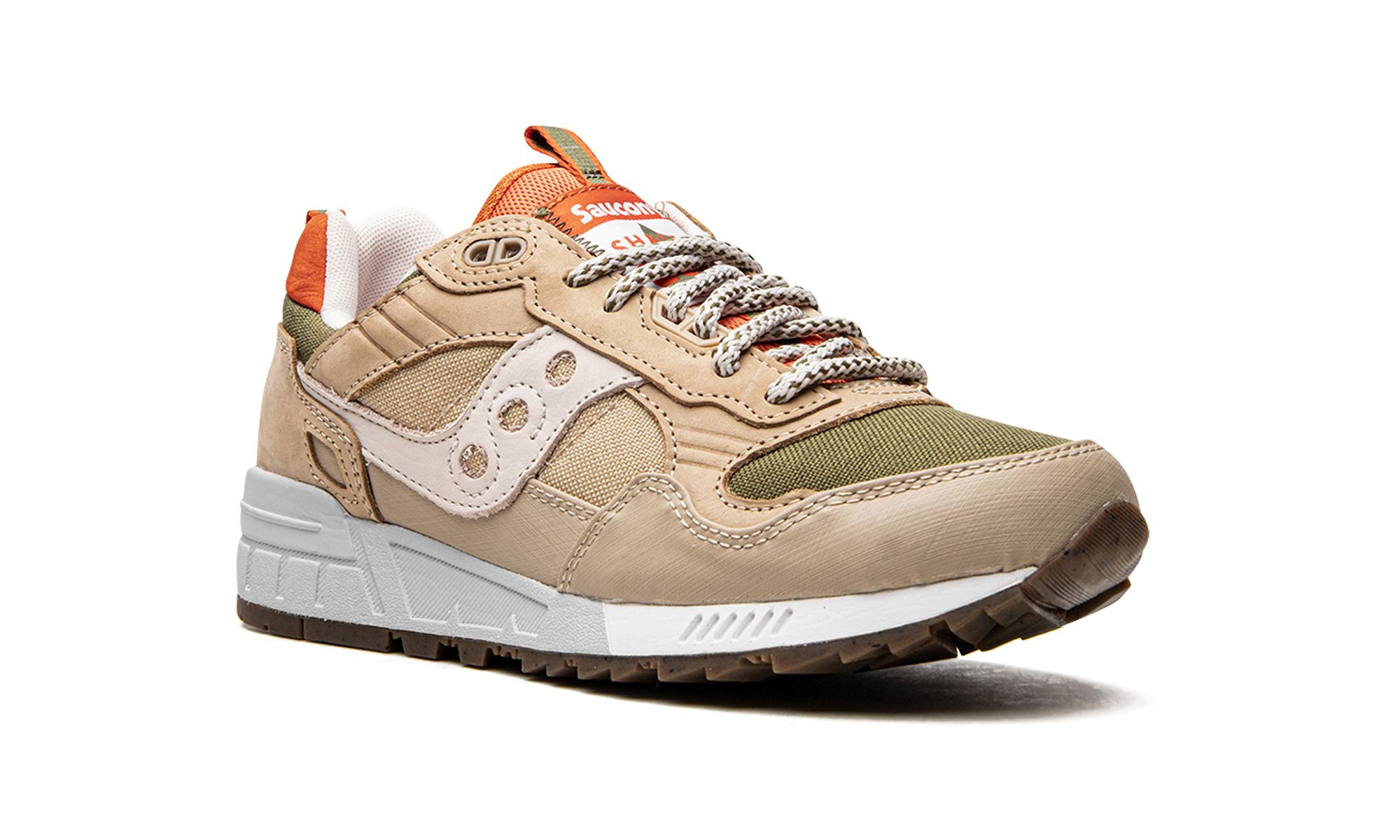 Saucony Shadow 5000 Khaki Orange Green