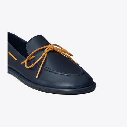 Tory Burch The Boaty NEW NAVY / TAN