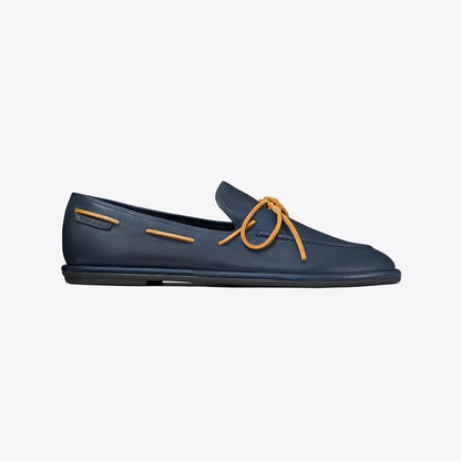 Tory Burch The Boaty NEW NAVY / TAN