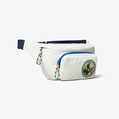 Tory Burch The Explorers Club Belt Bag White