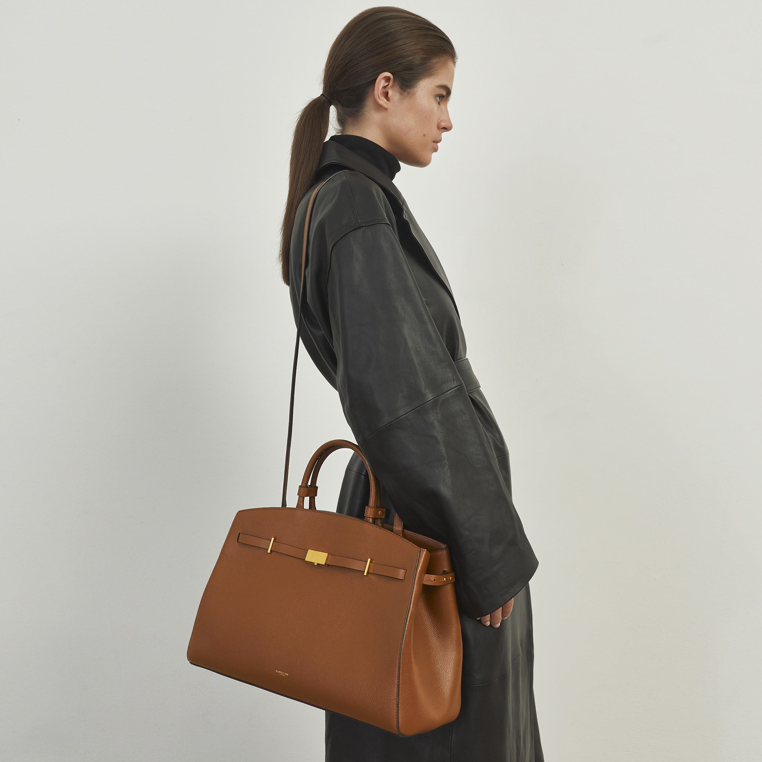 DeMellier The Hudson tan small grain