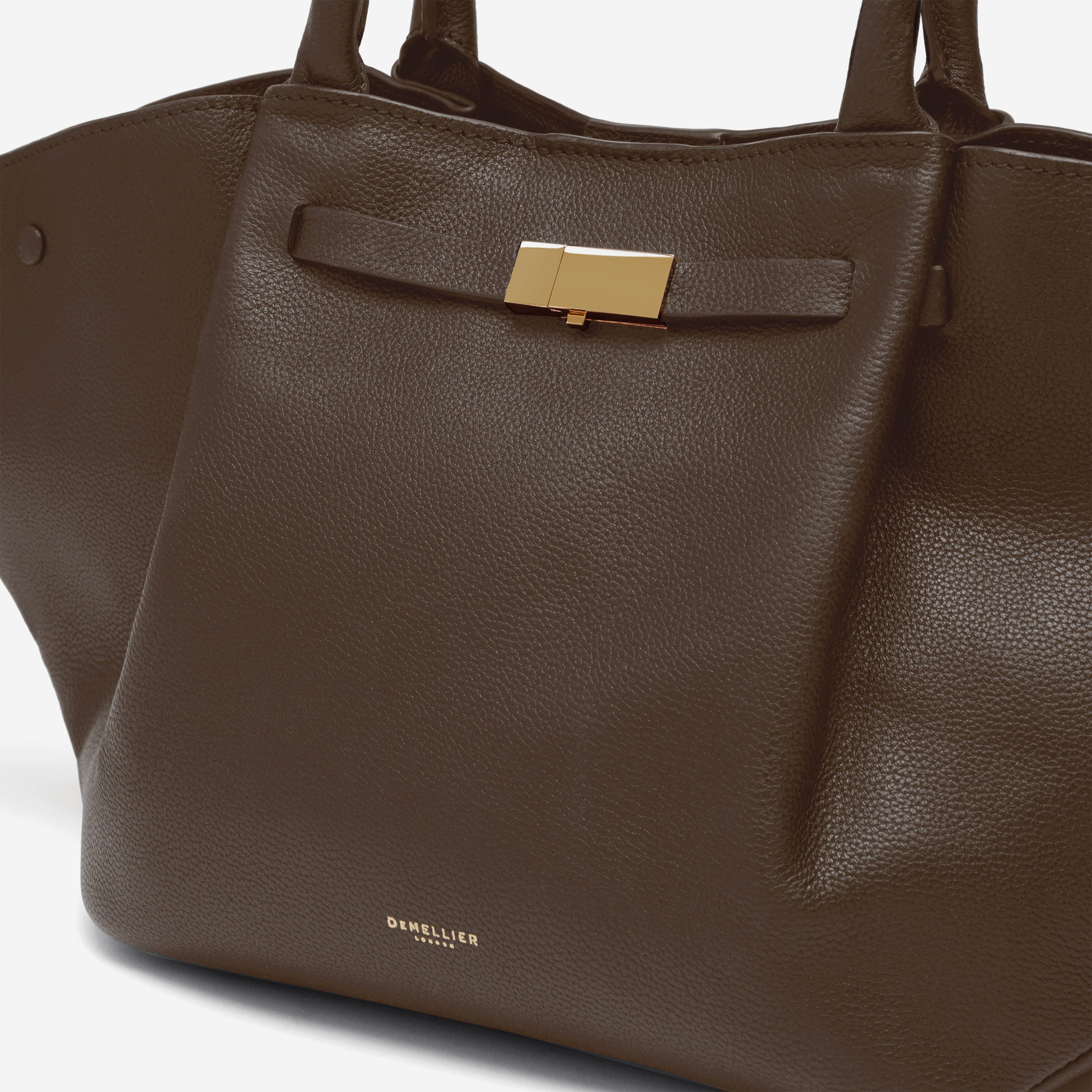 DeMellier The Midi New York mocha small grain