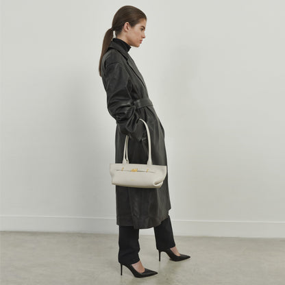 DeMellier The New York Shoulder off-white small grain