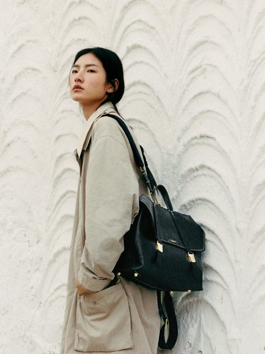 Songmont The Small Shan Briefcase Onyx