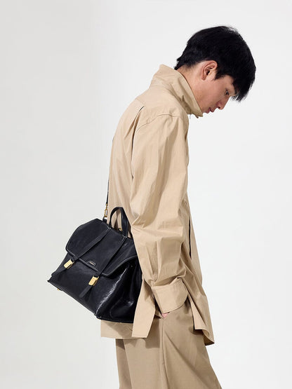 Songmont The Small Shan Briefcase Onyx