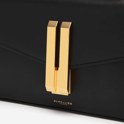 DeMellier The Vancouver Clutch black smooth