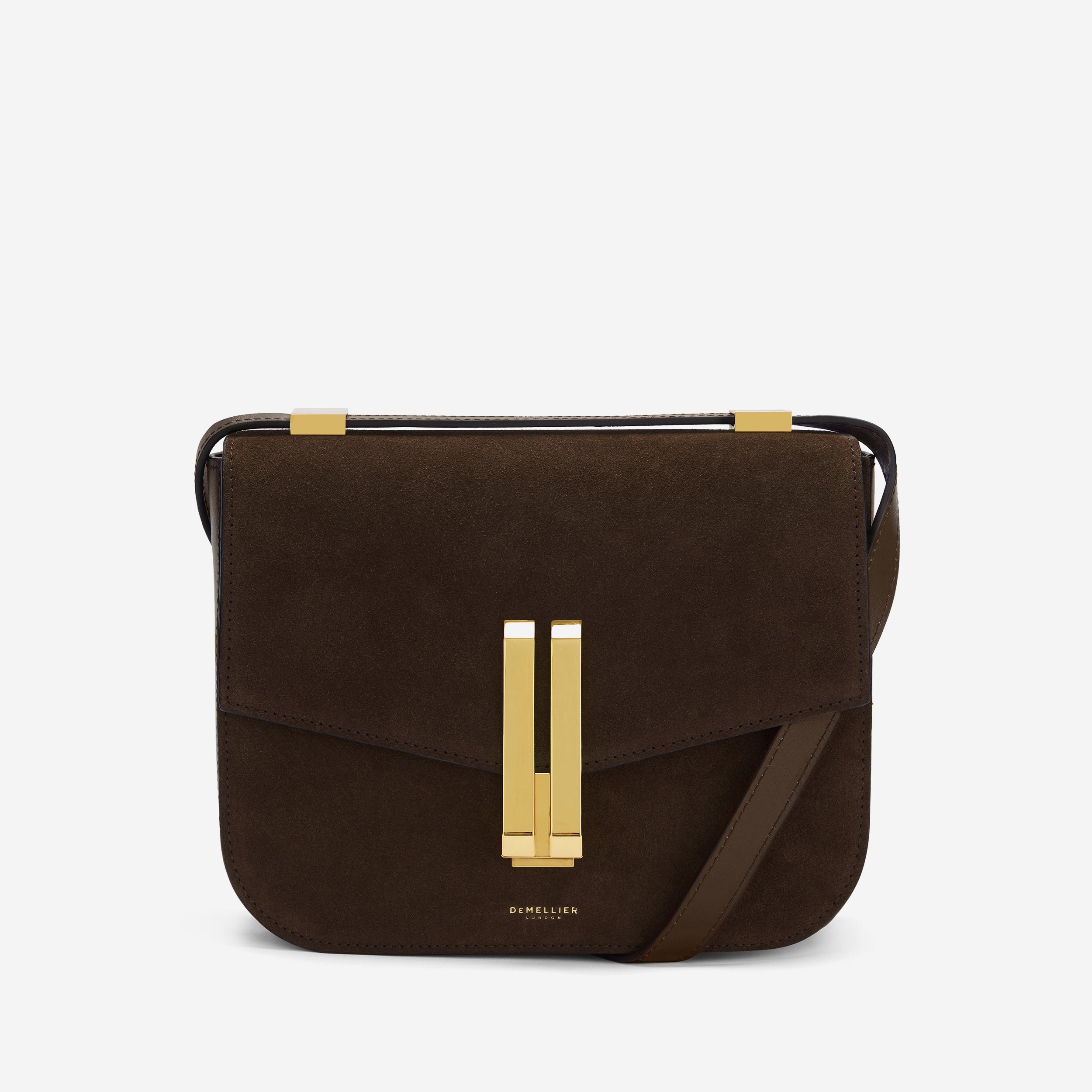 DeMellier The Vancouver mocha suede & mocha smooth