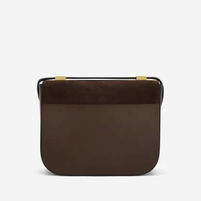 DeMellier The Vancouver mocha suede & mocha smooth